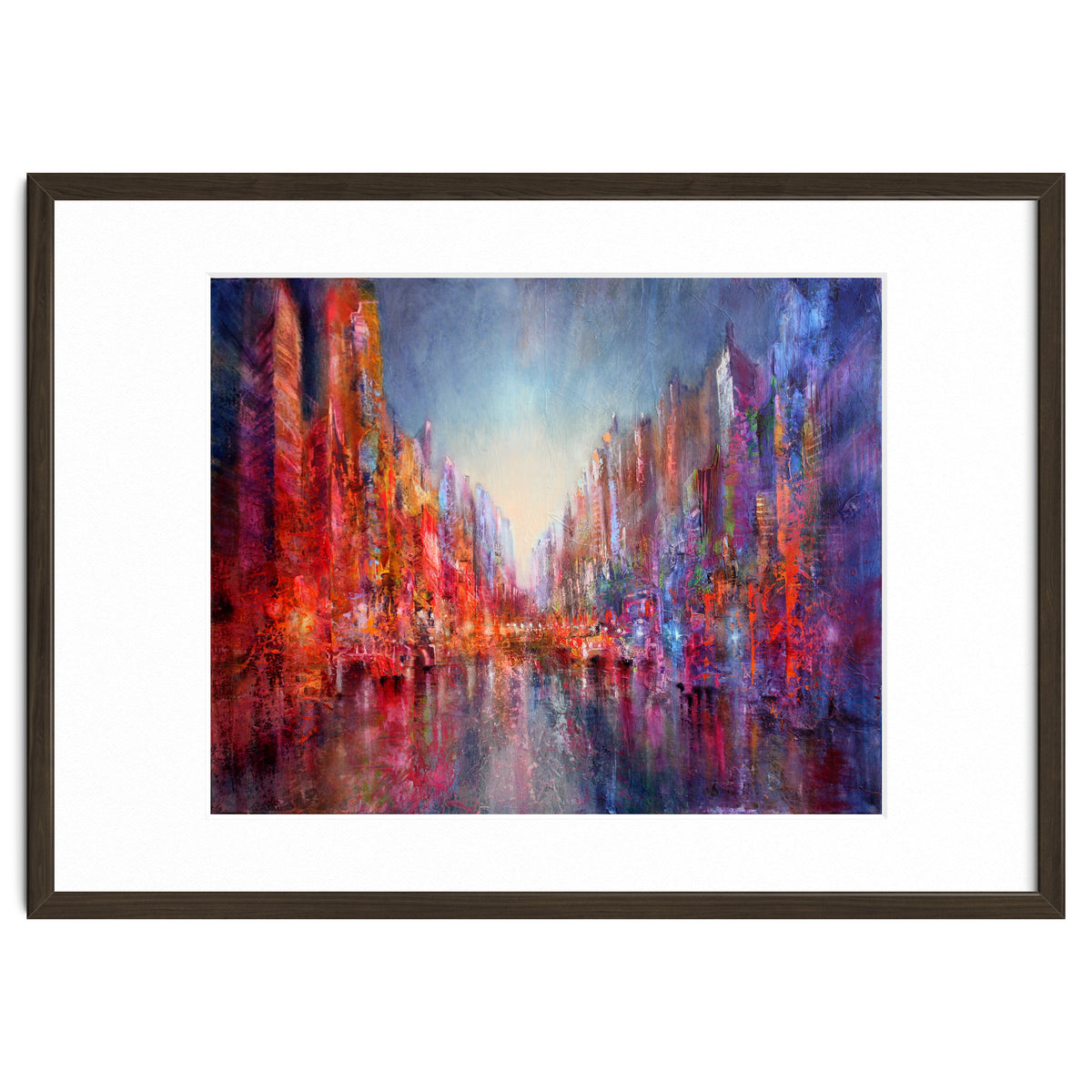 Stadt Am Fluss  - city on the riverside