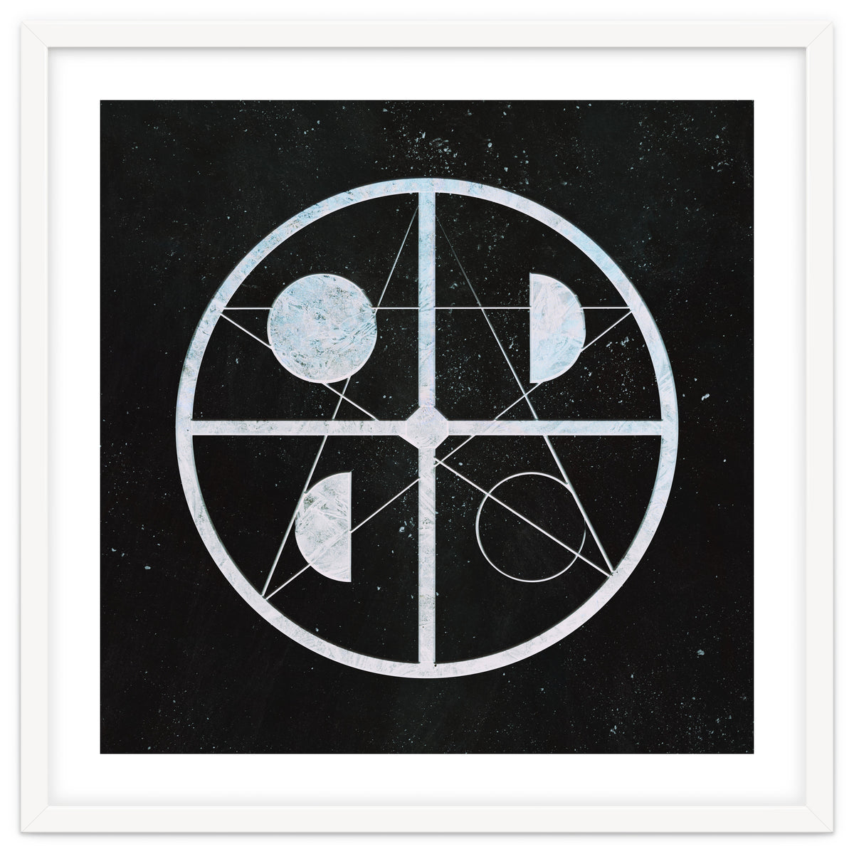 Pentagram moon phases