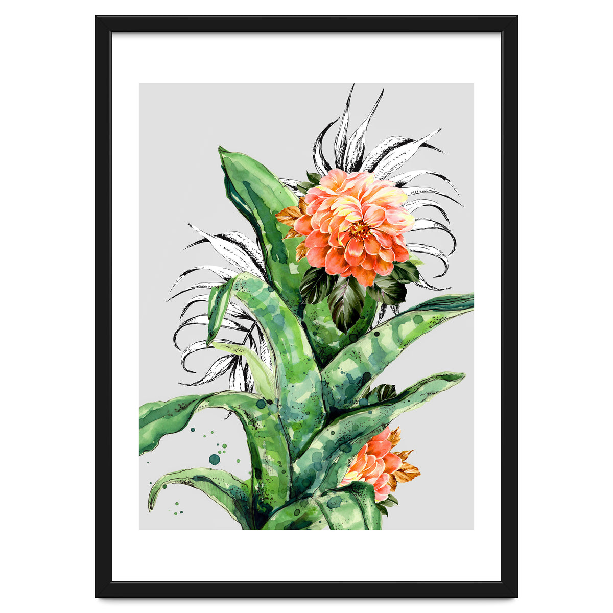 Collage of florid nature