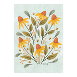 Daisies and Bumblebees (Print Only) thumbnail