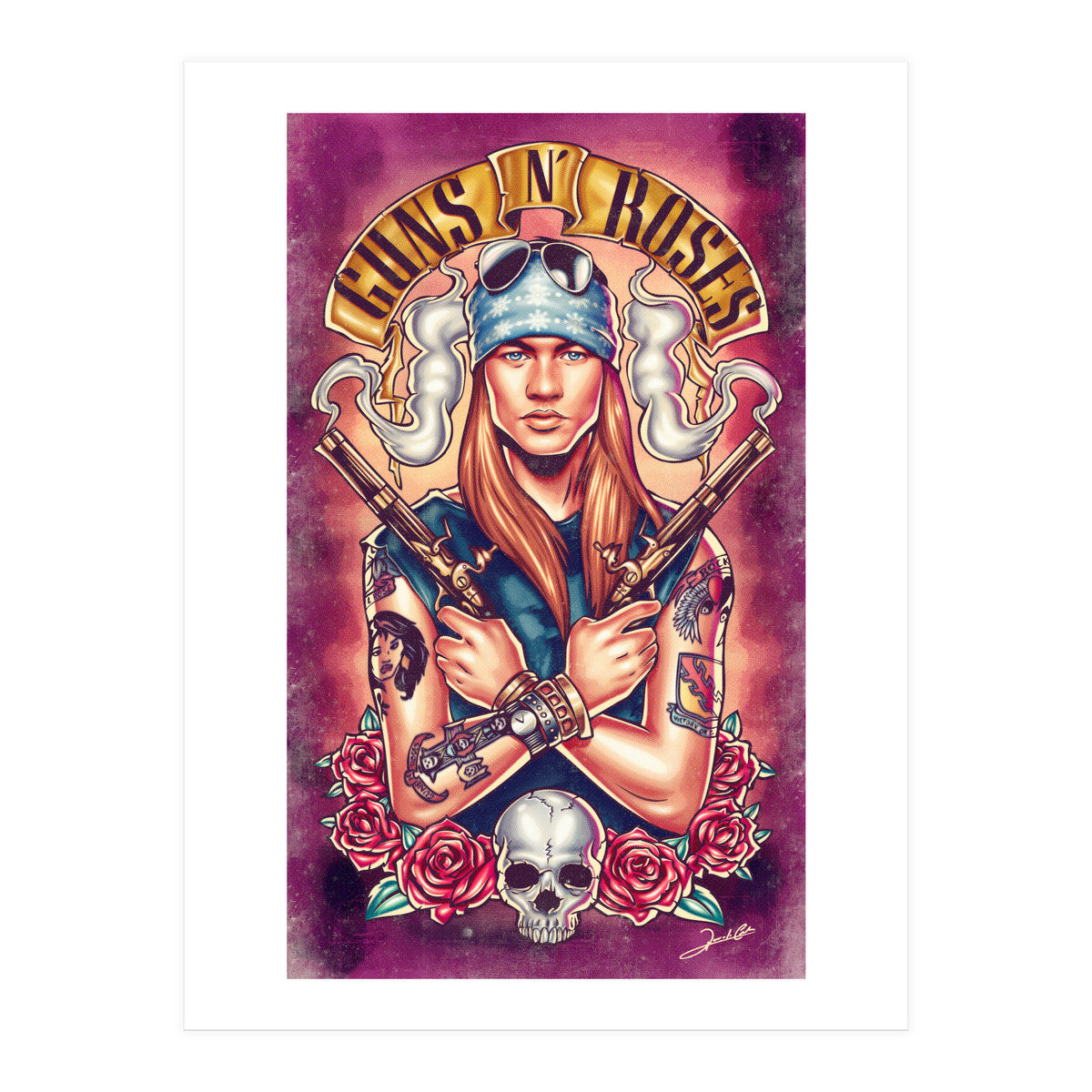 Welcome To The Roses (Print Only)