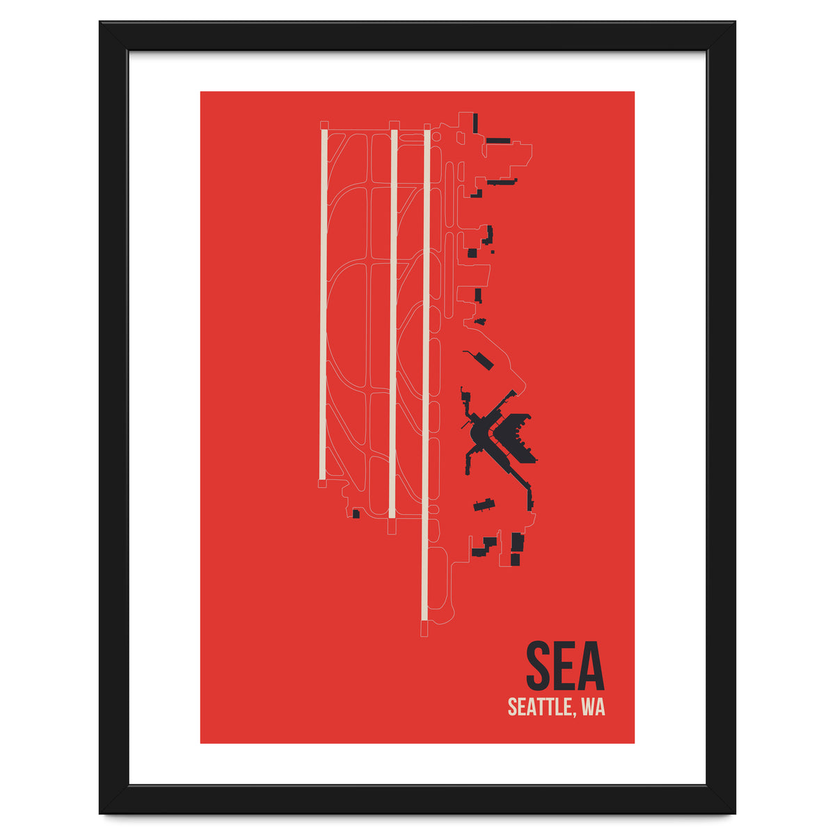 Seattle Airport Layout