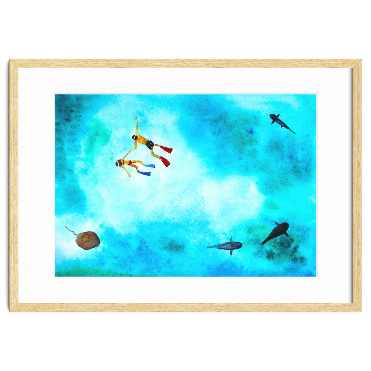 One summer day || watercolor