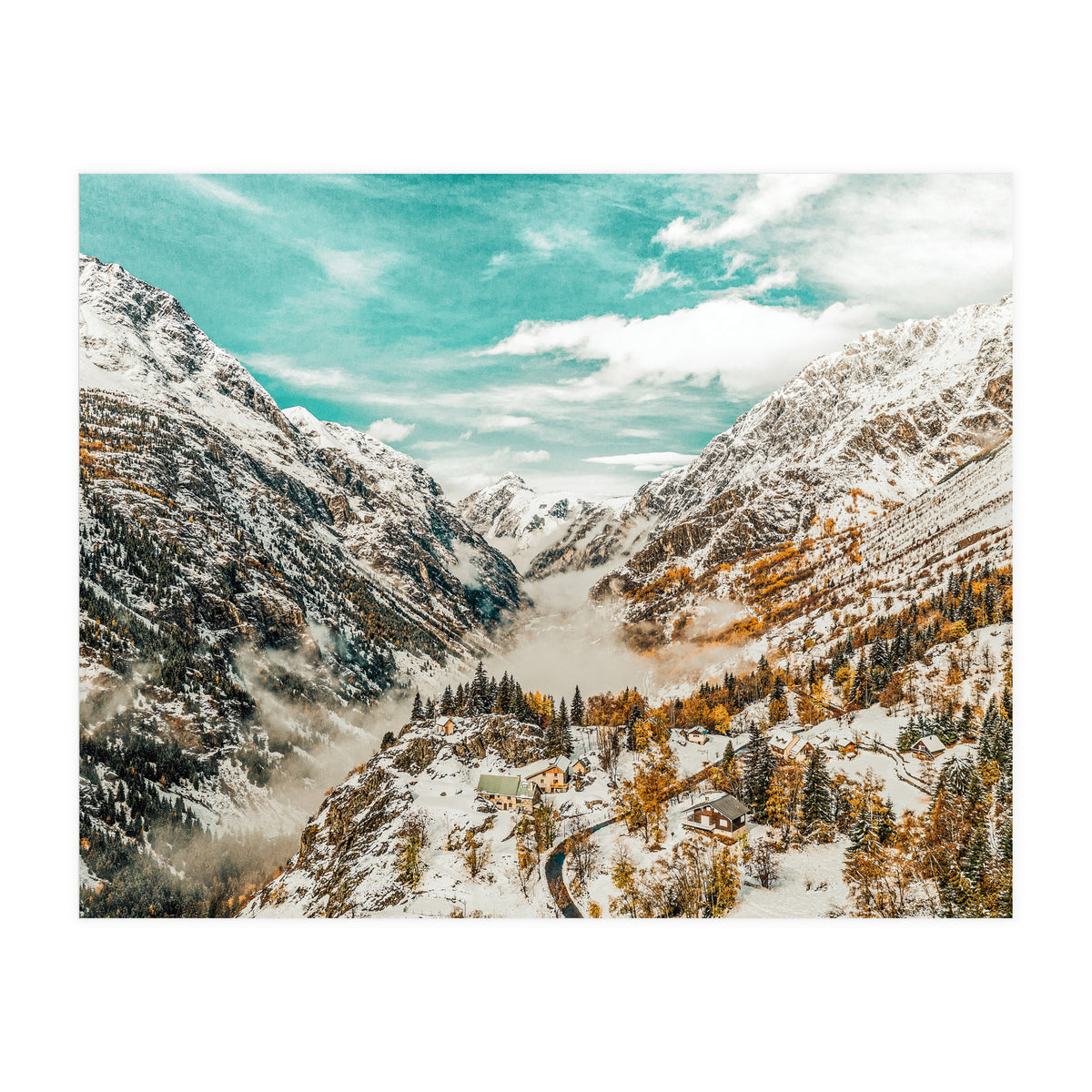 Snow & Sunny (Print Only)