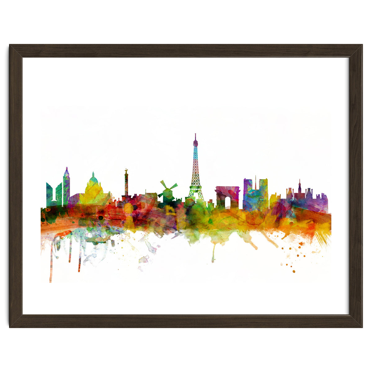 Paris France Skyline