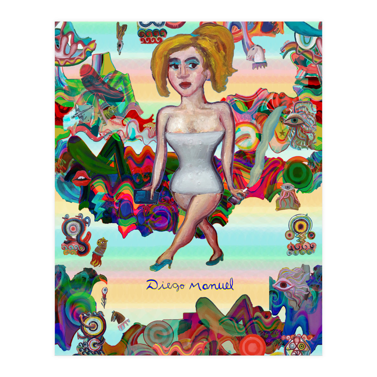 Graffitis 2021 Tapiz 89 (Print Only)