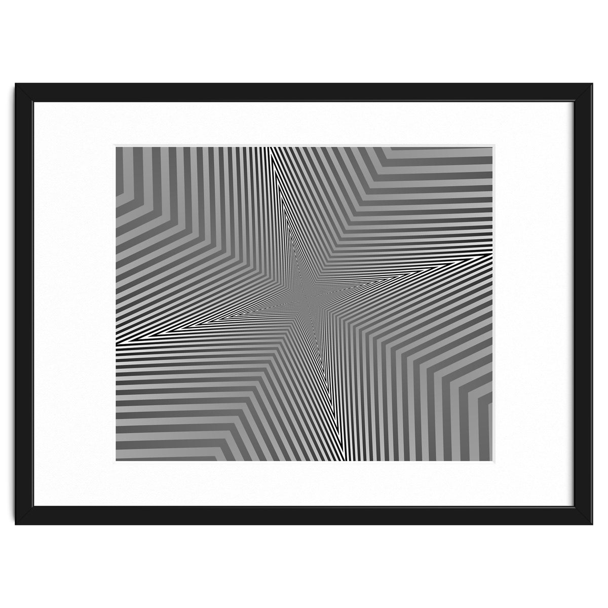 Abstract Triangle Pattern Geometric