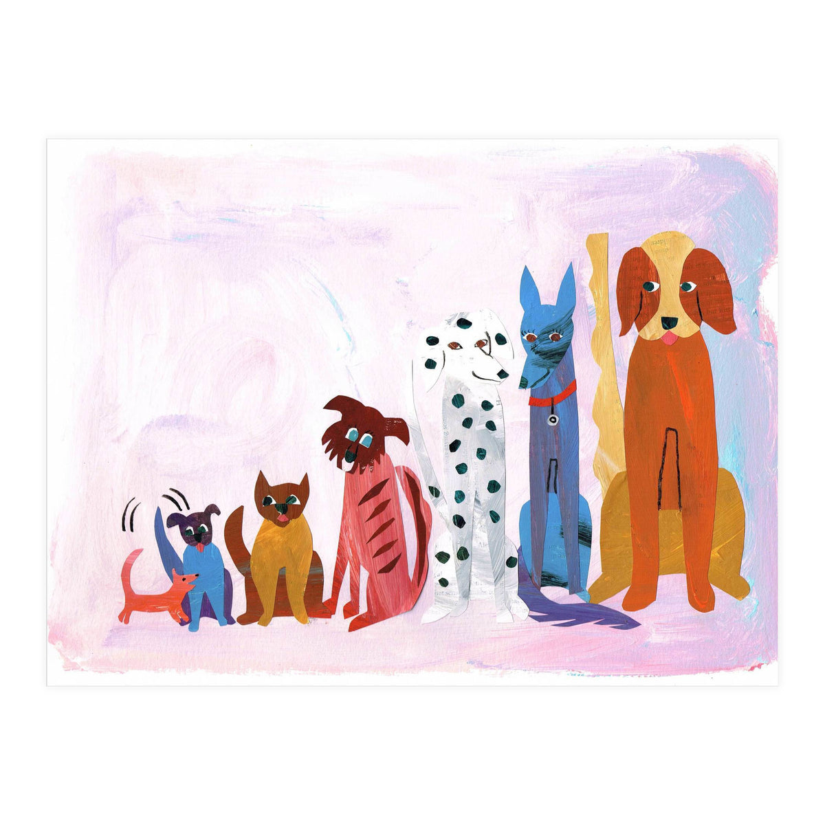 Dog Lineup (Print Only)