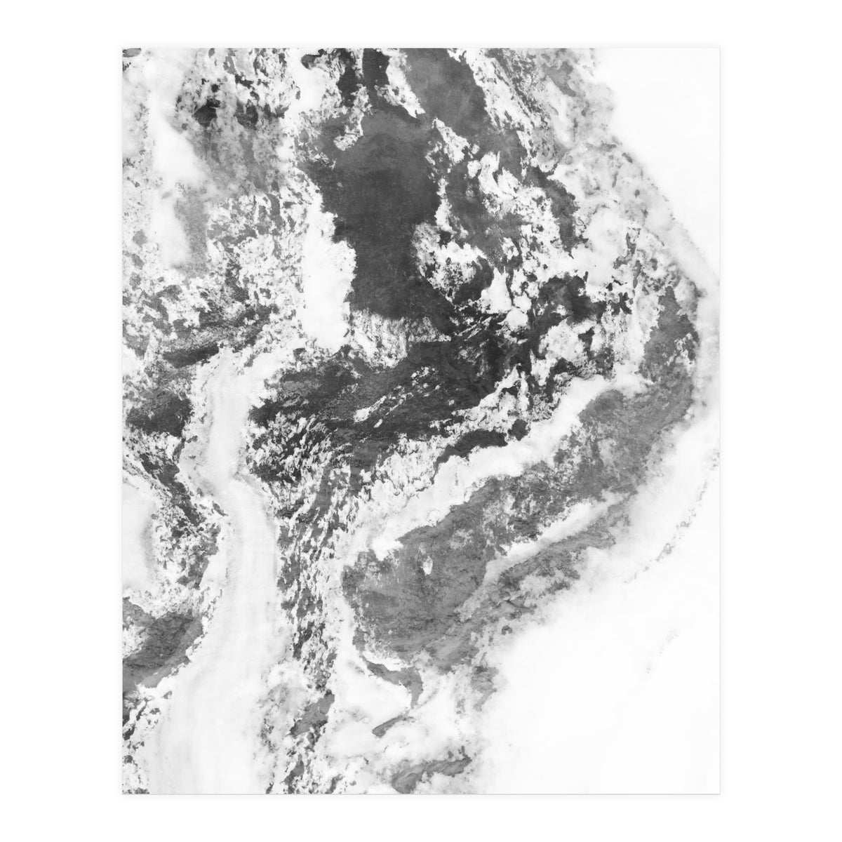 Marble Mountain Black and White II (Print Only)