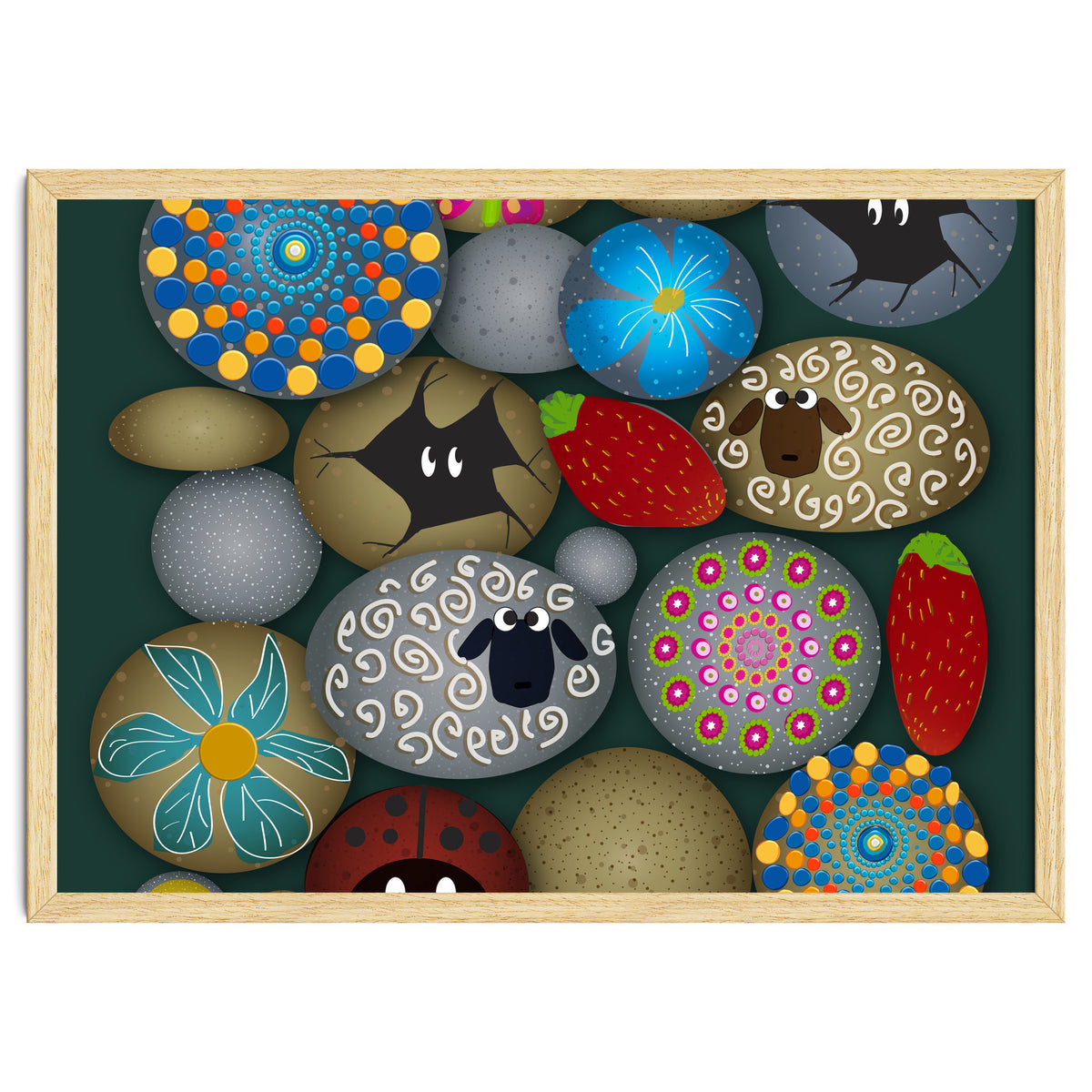 Painted Rocks