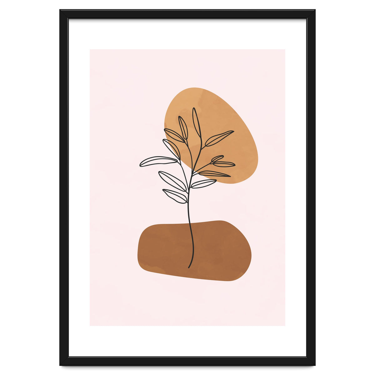 Minimalist Scandinavian Abstract Geometric Art