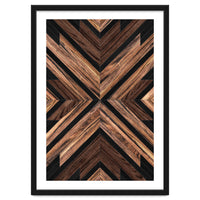 Urban Tribal Pattern No.3 - Wood