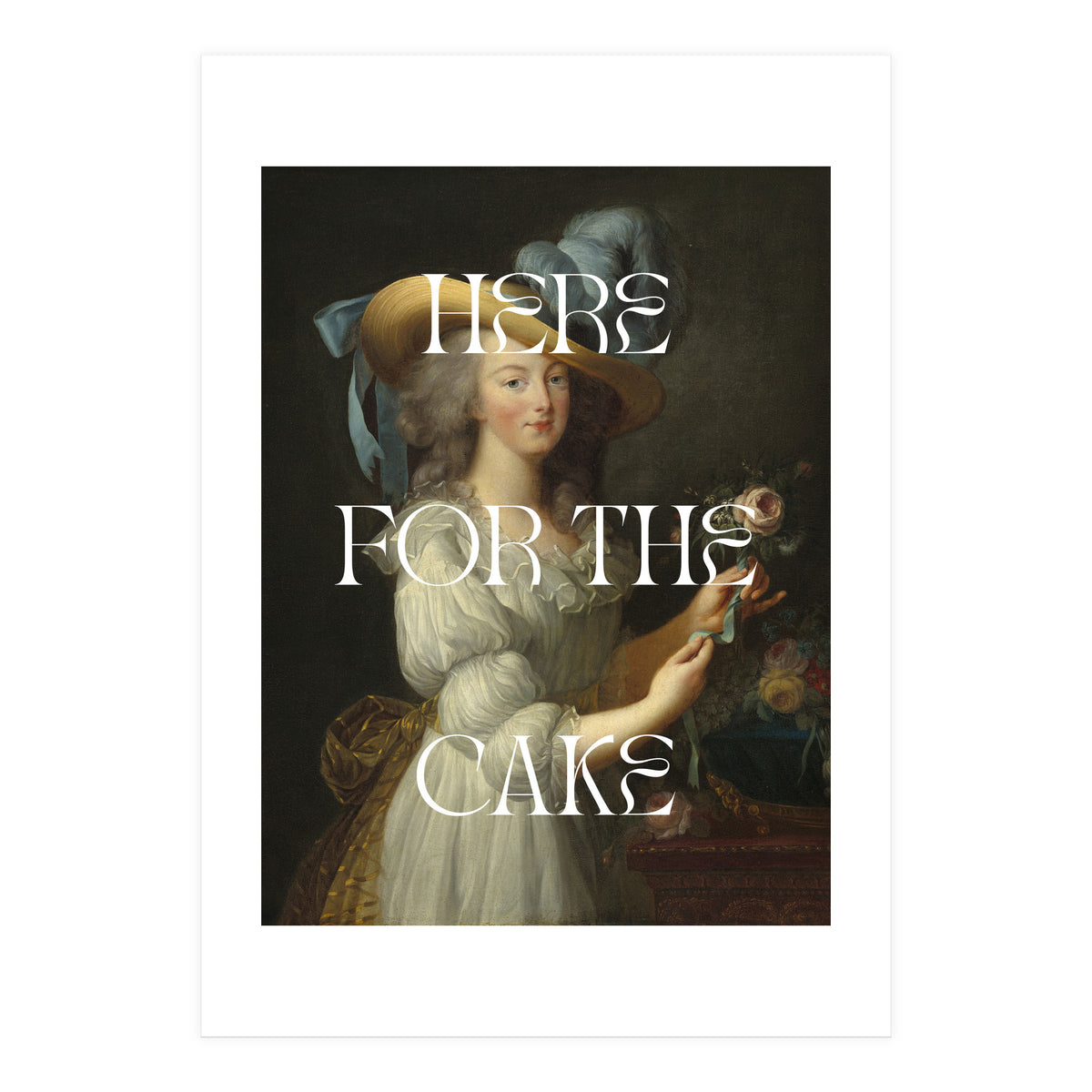 Here For The Cake (Print Only)