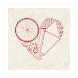 Love Bike Red (Print Only) thumbnail