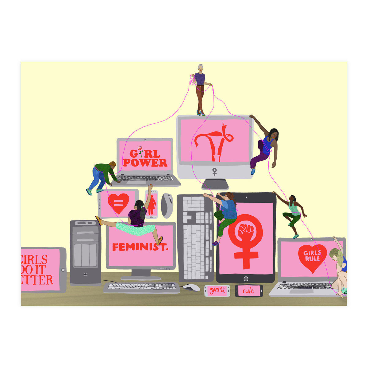 4th Wave Of Feminism (Print Only)