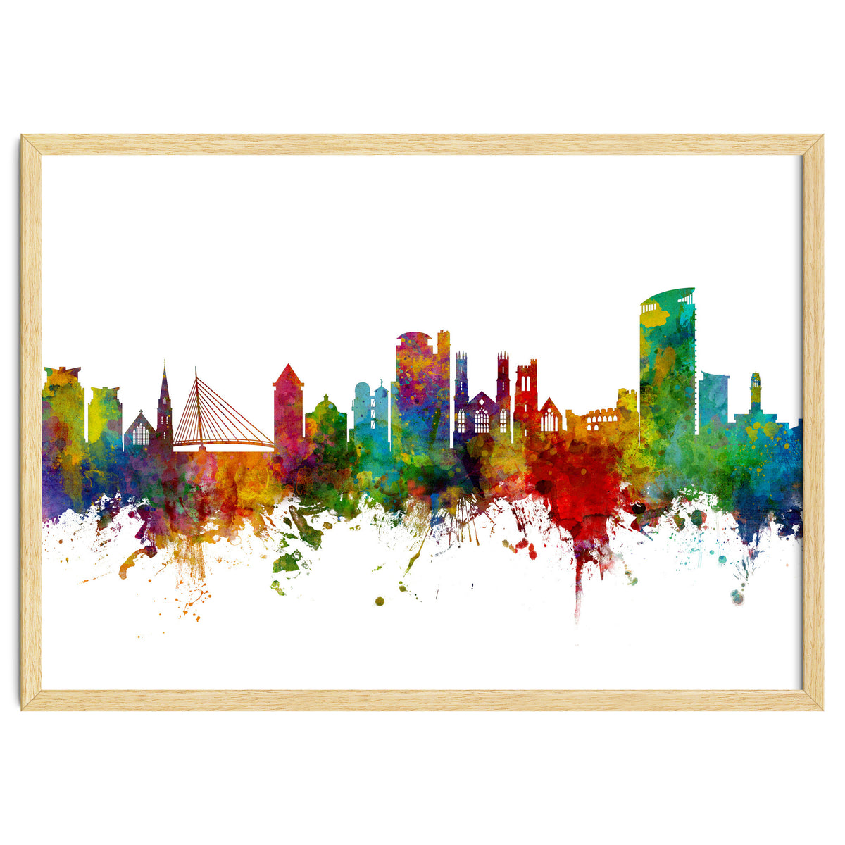 Swansea Wales Skyline