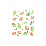Papaya & Custard Apple (Print Only) thumbnail