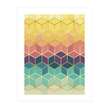 Colorful and golden pattern I (Print Only) thumbnail