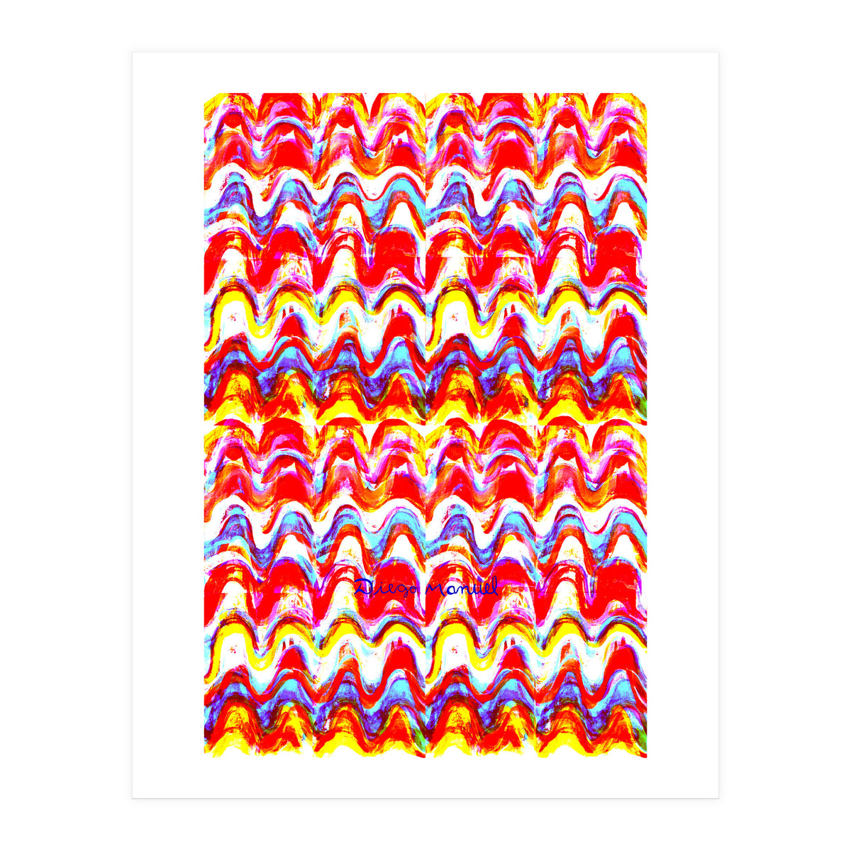 Pop abstract color full (Print Only)