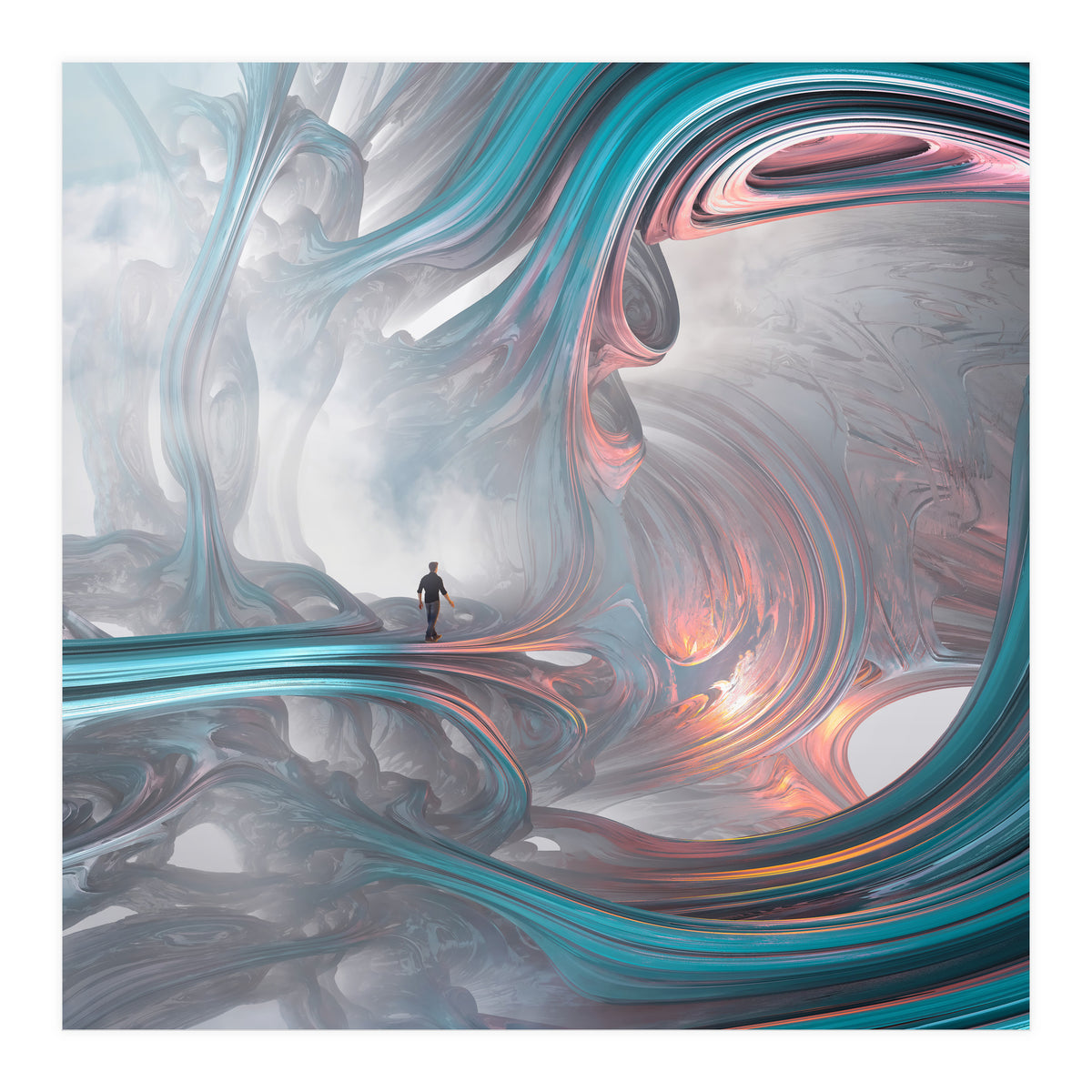 Fractal 1 (chloroform) (Print Only)