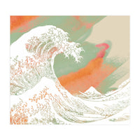 Calm into Great Wave Paint  I (Print Only)
