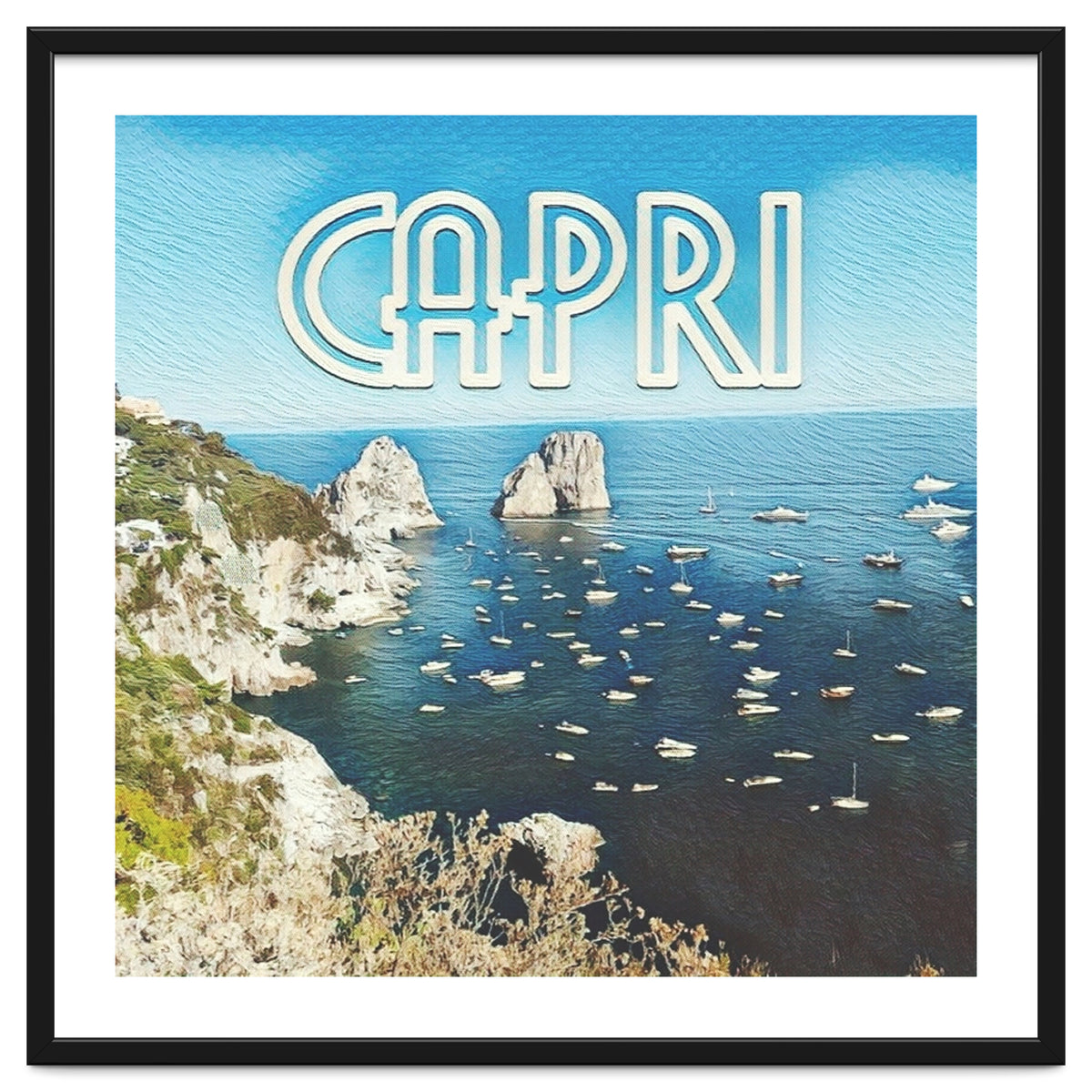 Capri, Italy Vintage Island