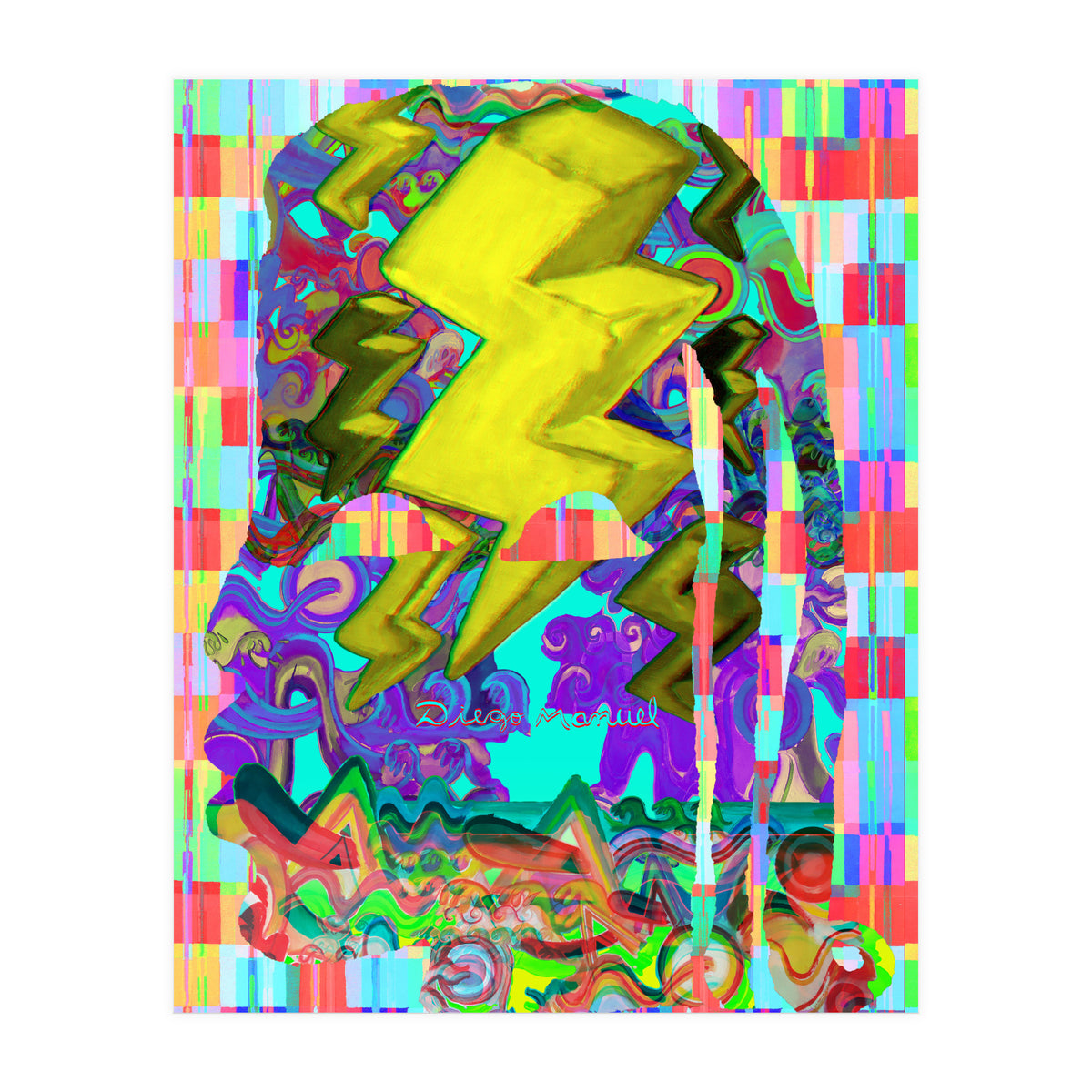 Abstracto Pop Nuevo B Nuevo 6 (Print Only)