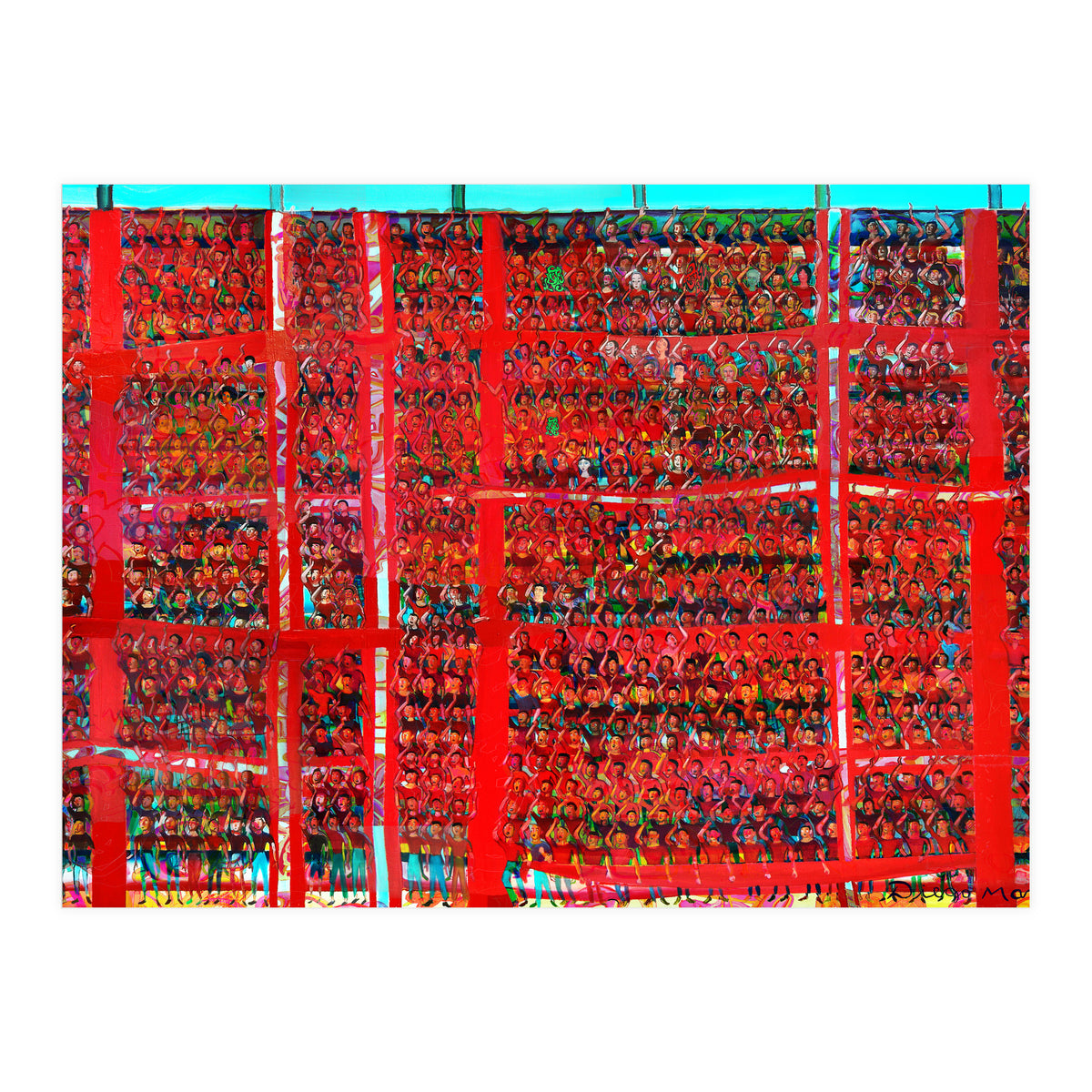 Gran Hinchada Roja 15 (Print Only)