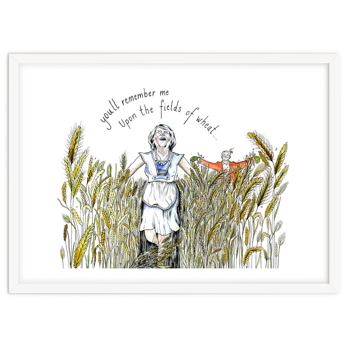 Upon The Fields Of Wheat