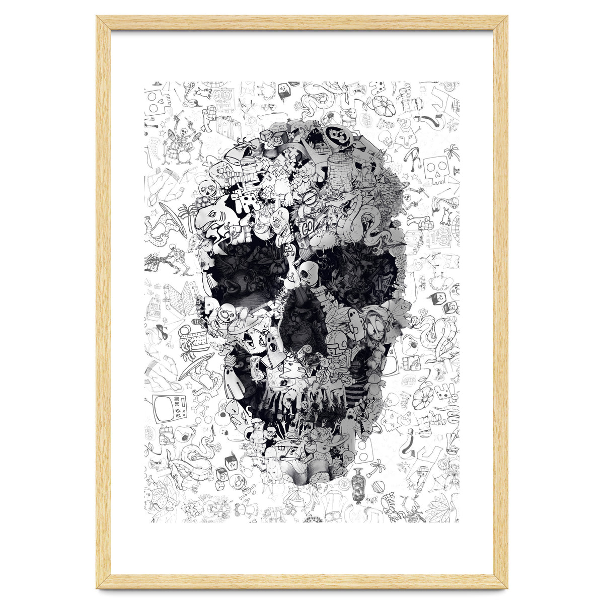 Doodle Skull