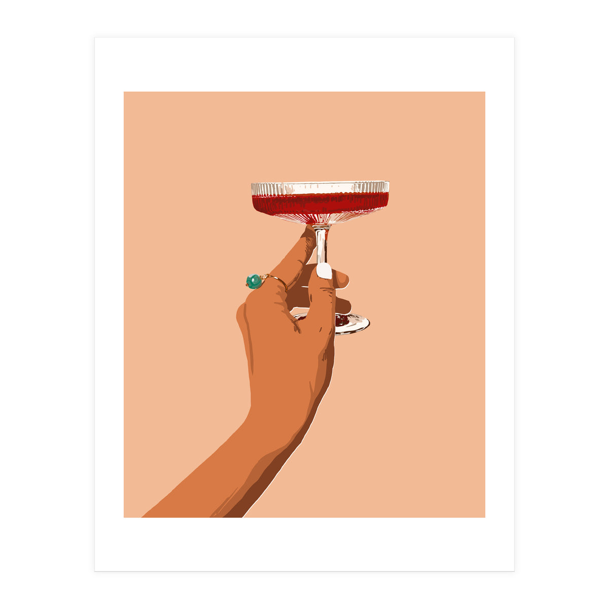 Cheers To Love, Laughter & Happily Ever After (Print Only)