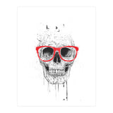 Skull With Red Glasses (Print Only) thumbnail