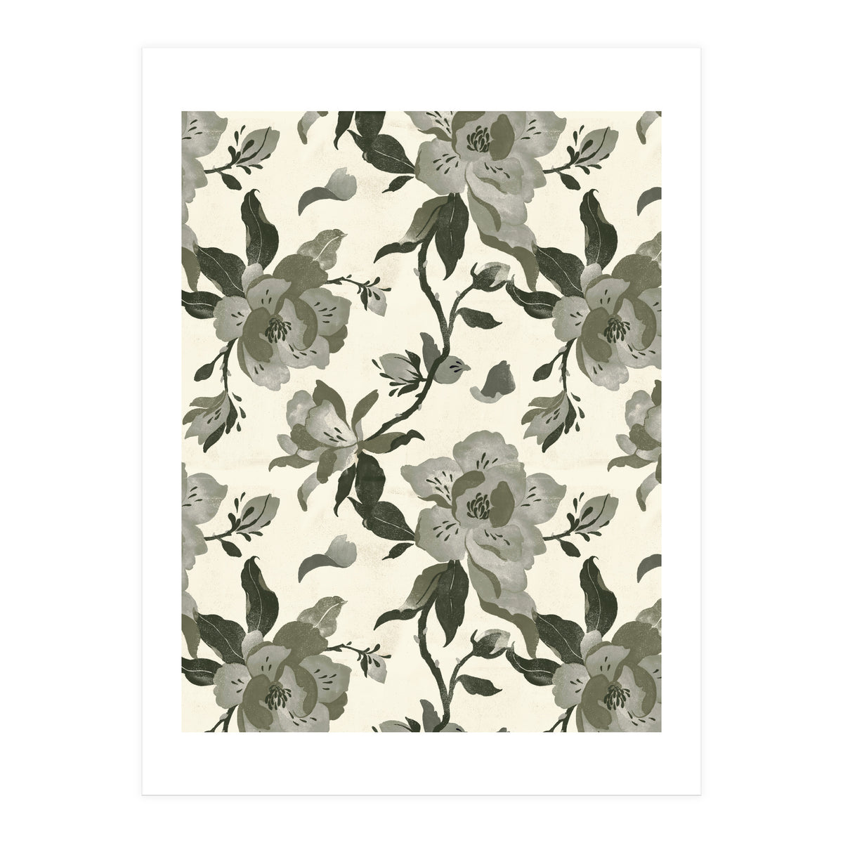 Black Magnolias (Print Only)