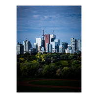 Toronto Skyline From Riverdale Park No 6 Color Version (Print Only)