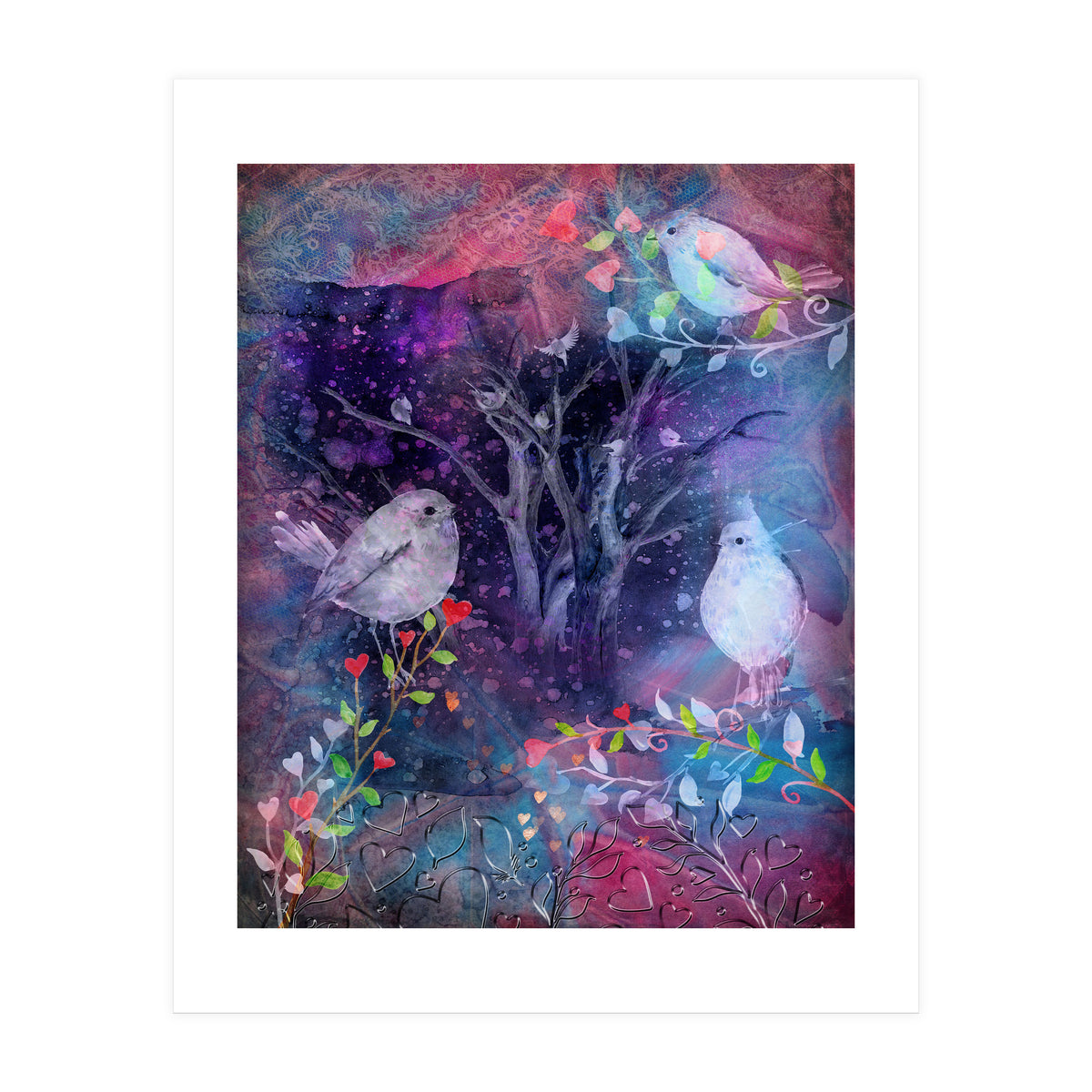 Avian Midnight (Print Only)