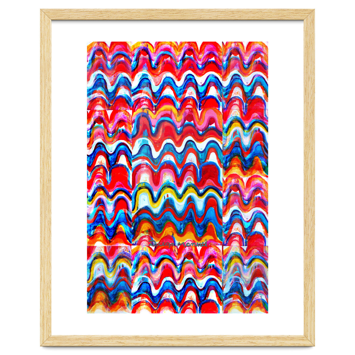 Pop abstract color full