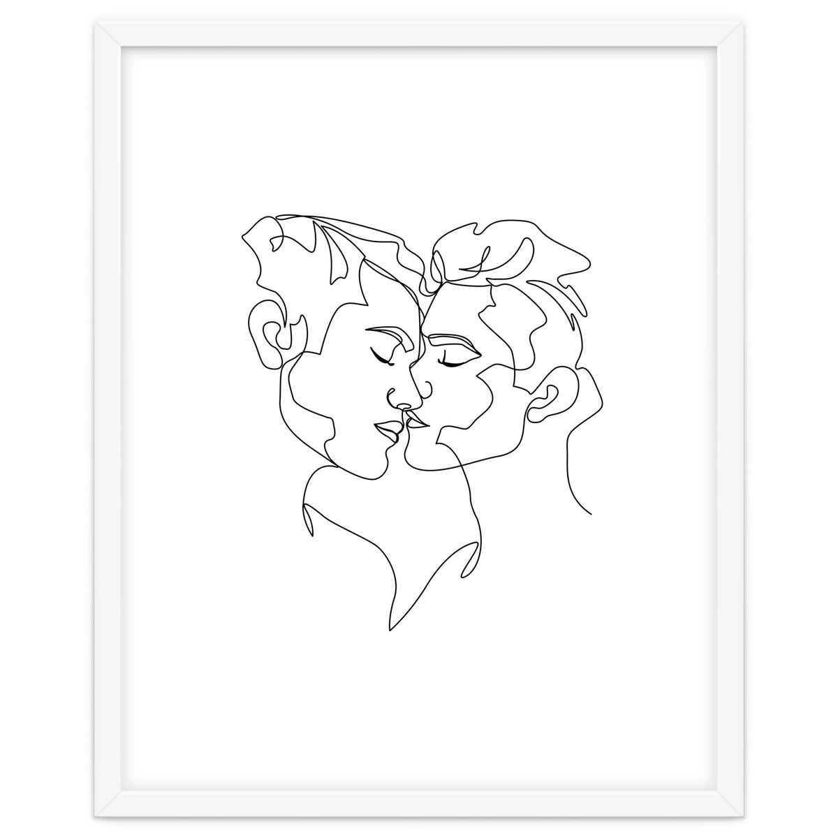 gay love line art