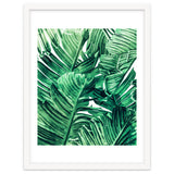 Tropical State of Mind | Watercolor Palm Banana Leaves Painting | Botanical Jungle Bohemian Plants thumbnail