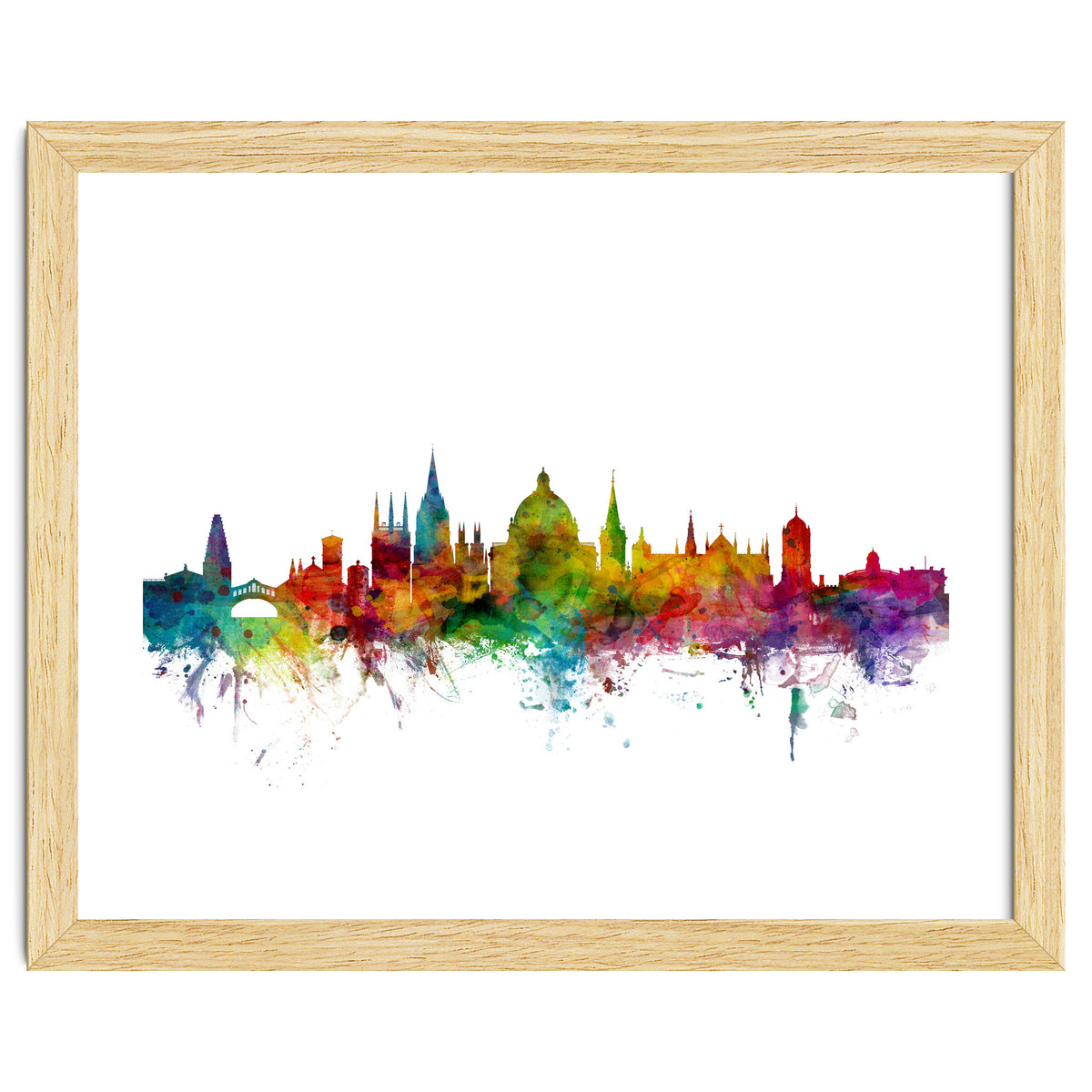 Oxford England Skyline