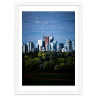 Toronto Skyline From Riverdale Park No 6 Color Version