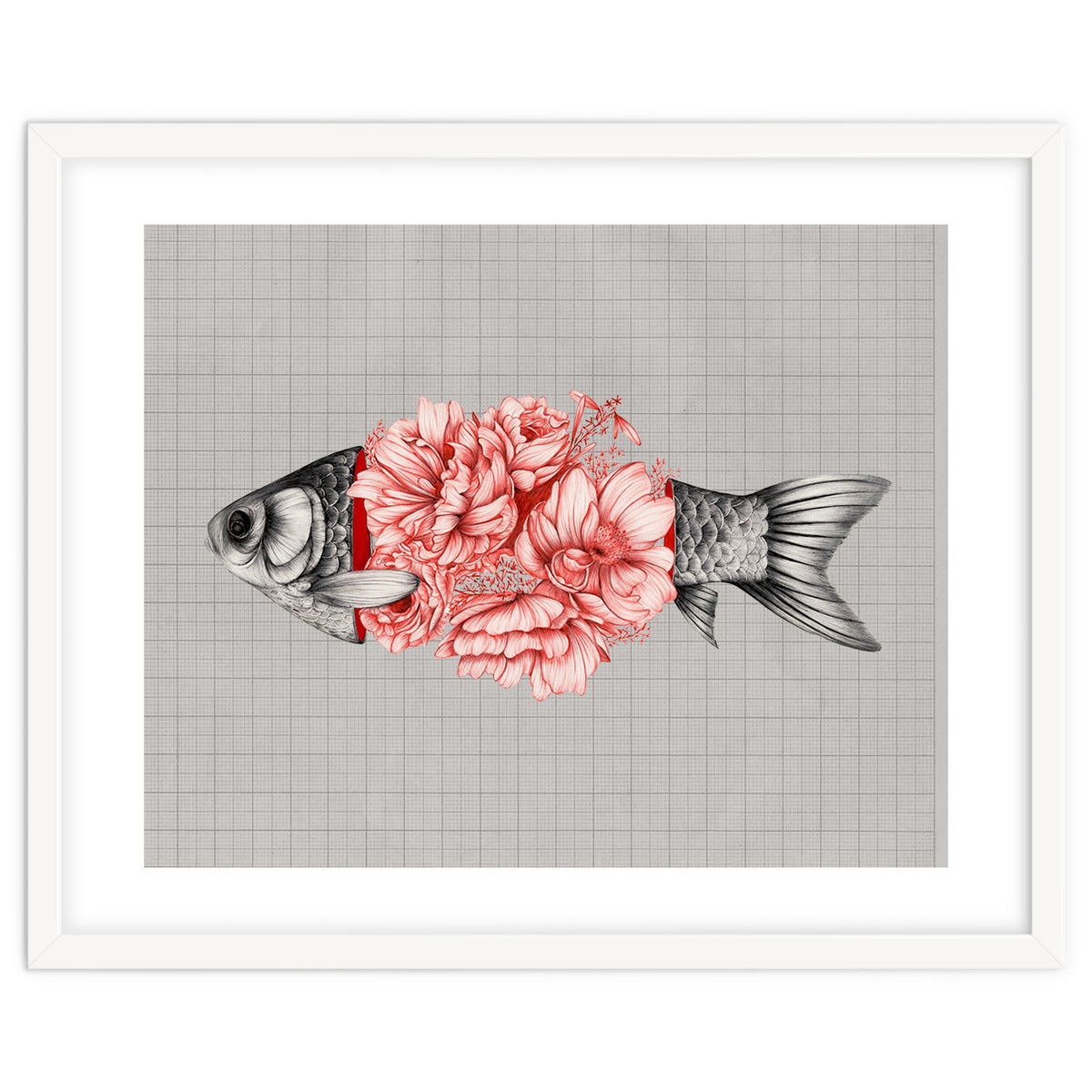 Vintage Tropical Aquarium Fish