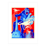 King Kong vs Drones (Print Only) thumbnail