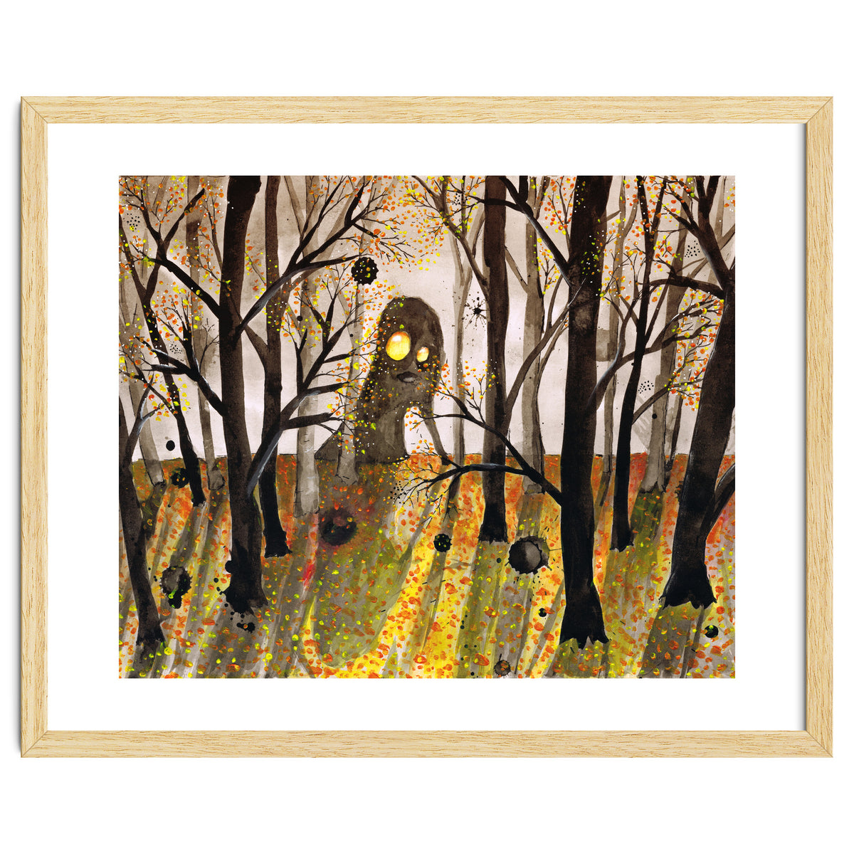 Monster in the woods