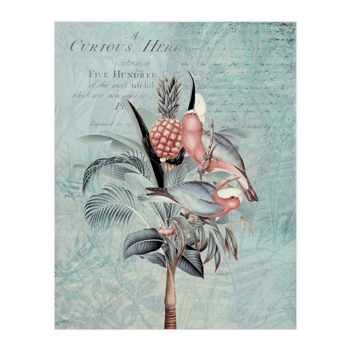 Parakeet Paradise 2 (Print Only)