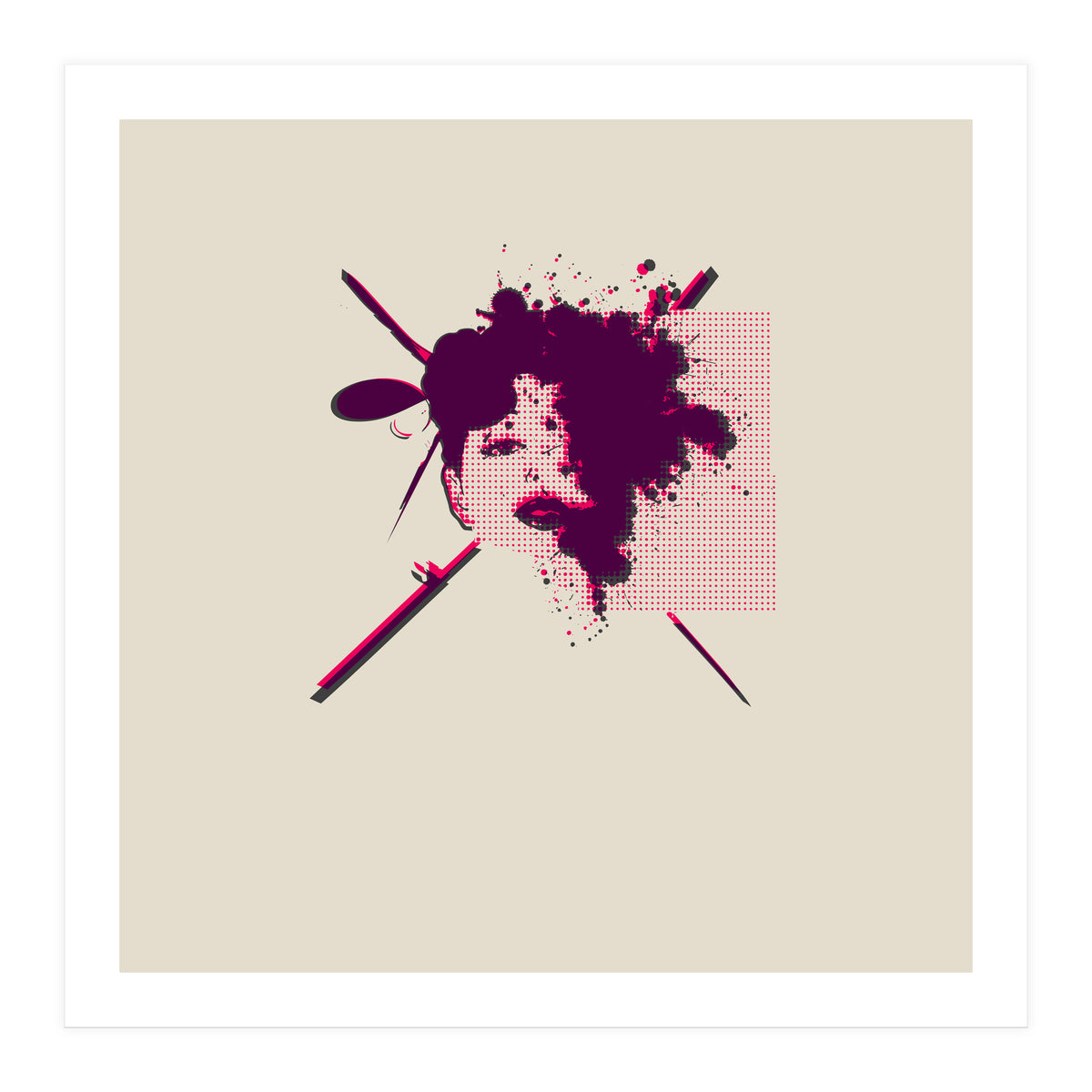 Fizzing Forth Pink Gin  (Print Only)