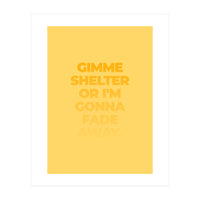 I'm Gonna Fade Away (Print Only)