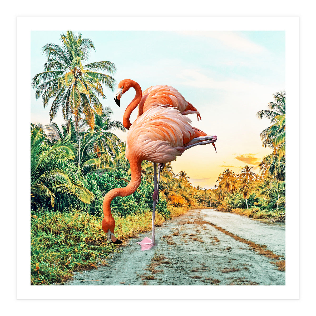 Flamingo Vacay (Print Only)