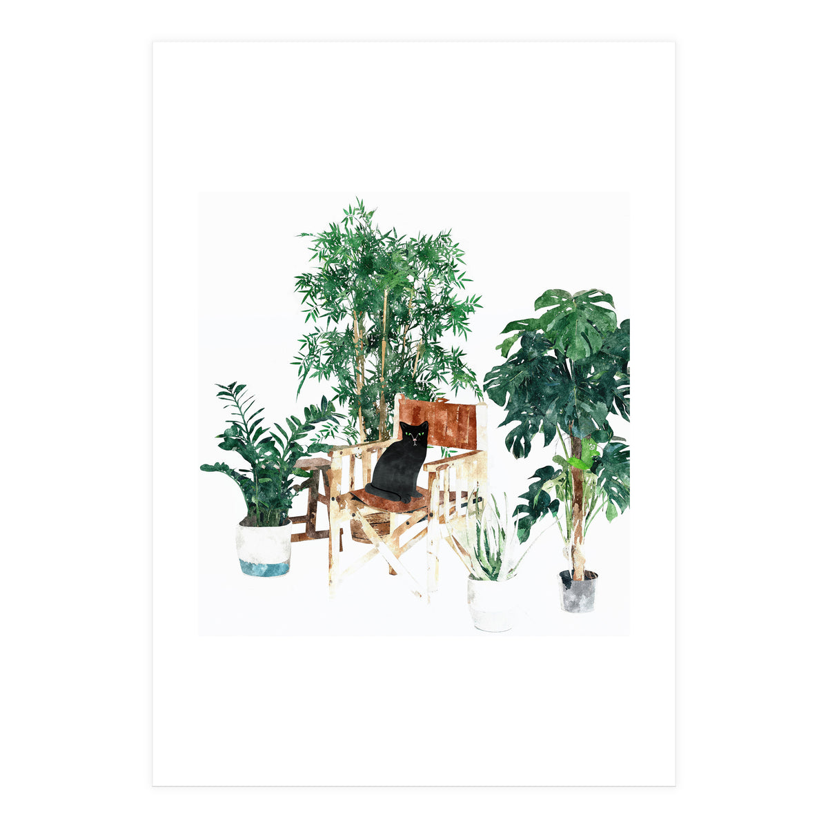 Boho Kitty (Print Only)