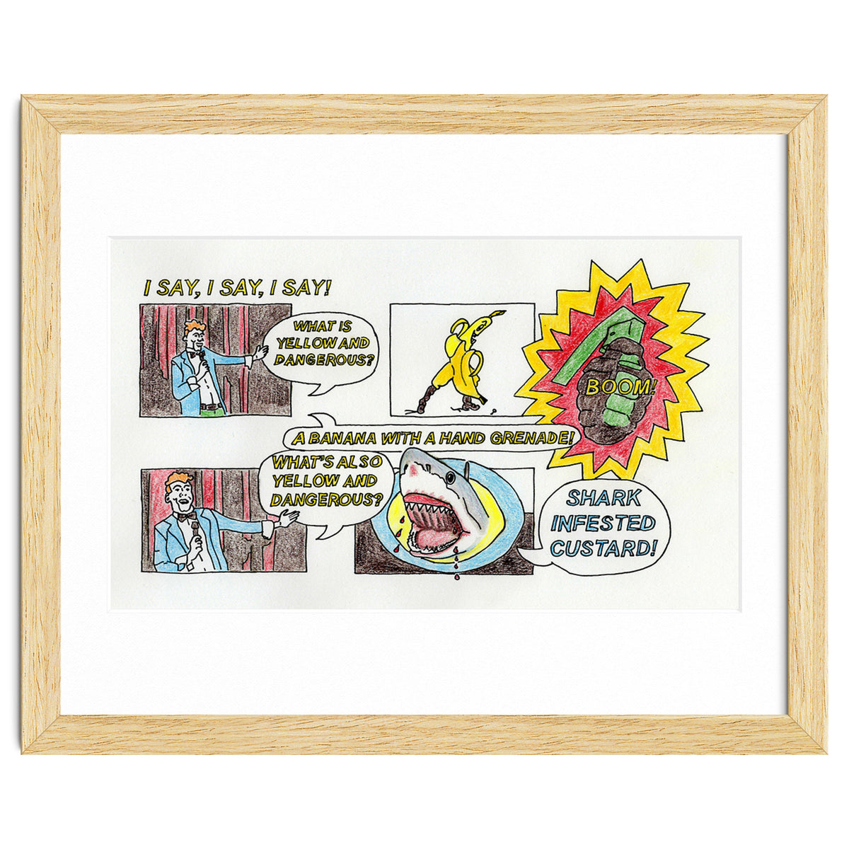 Yellow And Dangerous Joke