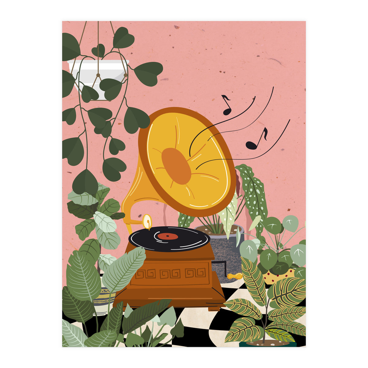 Music in My Garden (Print Only)